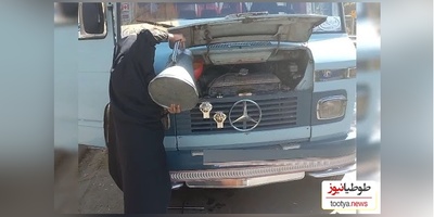 خلاقیت خنده‌دار و تحسین برانگیز راننده مینی‌بوس ایرانی برای فرار از گرمای 45 درجه حماسه آفرید/اینم از تکنولوژی وطنی😂