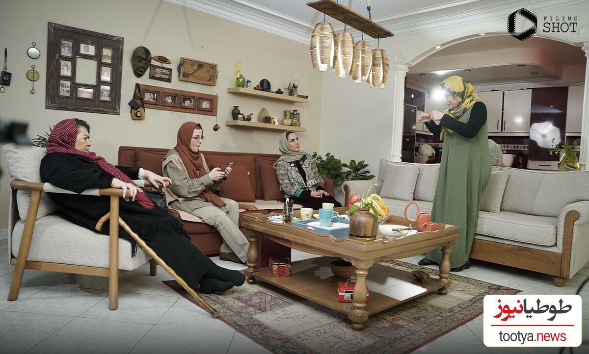 مهمانان منزل سوسن پرور