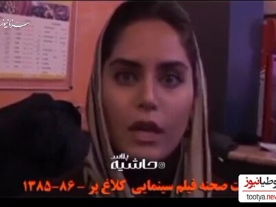 هنرنمایی اکبر عبدی در پشت صحنه جذاب فیلم "کلاغ پر" 18 سال پیش + ویدئو / الناز شاکردوست: نقش های جنگی دوست دارم