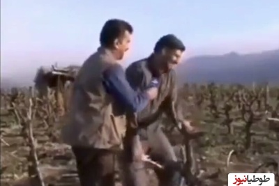 کشاورزی که باغش را سرما زده بود ، از خنده غش کرد! +ویدیو