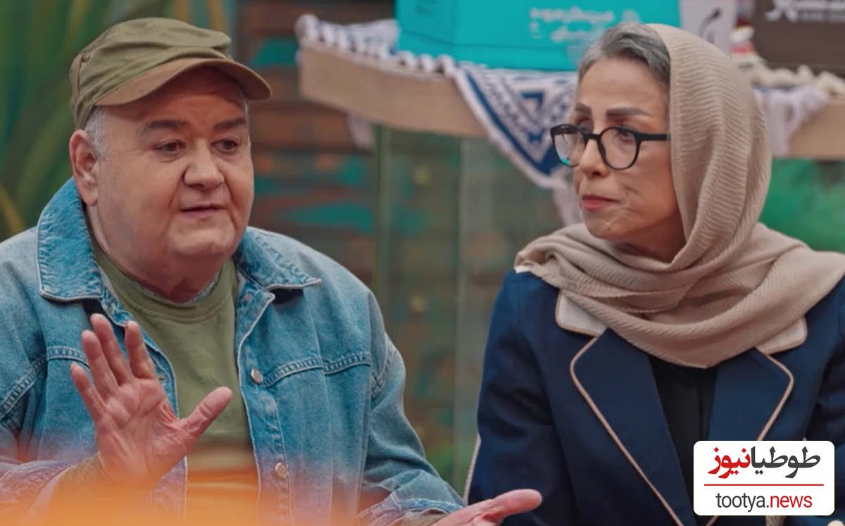 فیلم/ وقتی شوهرت اکبر عبدی باشه طنز تو روح و جون تو هم میره/ فقط ببین چجوری گوشت خریده😂