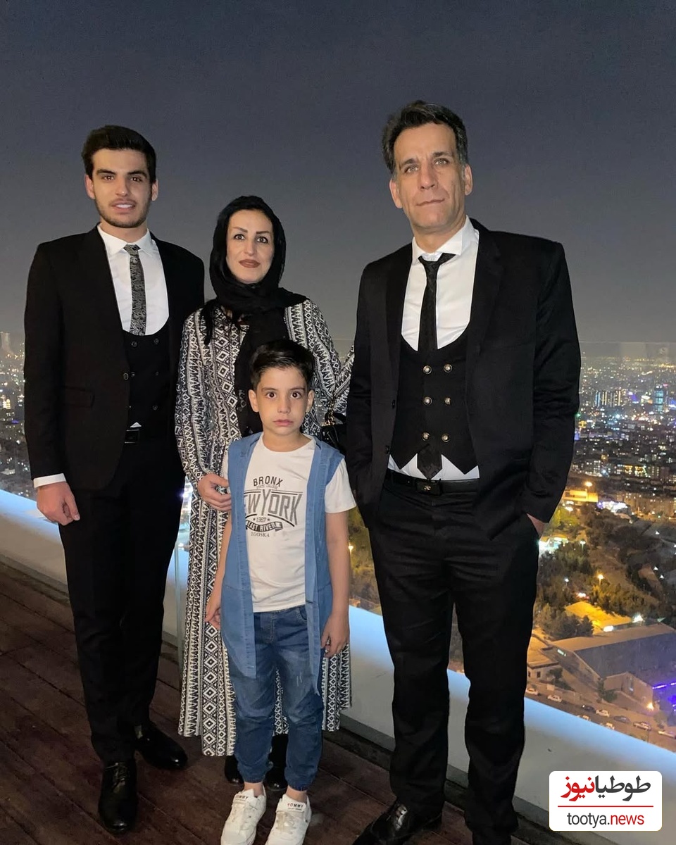 مانی رحمانی و پدر و مادرش