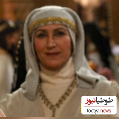 چهرۀ «کاریماما، دایۀ زلیخا» در مراسم تقدیر از سریال «یوسف پیامبر»؛ سال 87