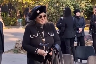 حضور هنرمندان و بازیگران ایرانی در مراسم تشییع پیکر هادی مرزبان/ بهاره رهنما، علی نصیریان، اکبر زنجانپور، مجید مظفری و...