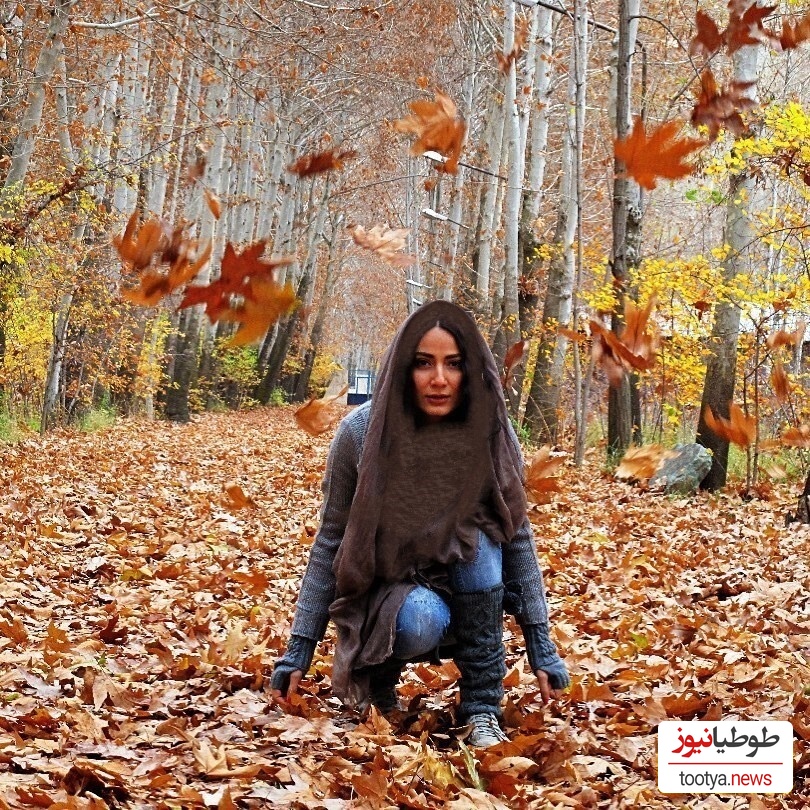 مروری بر ژستهای خاص و جذاب سلبریتیها وسط طبیعت پاییزی+عکس