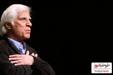 میز عزای ایرانی که برای بهرام بیضایی در آمریکا و در خانه‌اش چیده شد؛ رومیزی ایرانی با ترکیب عکسهای دوران کودکی، شمع و گلهای سفید +عکس