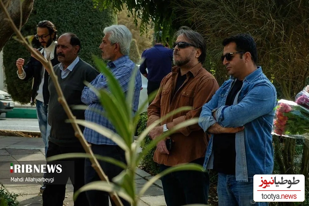 خاکسپاری همایون ارشادی