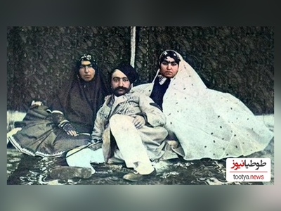 سفر به زمان قاجار با خنده های  ناصرالدین شاه و سوگلی اش  ، مزین شده با آهنگ دلنشین به رهی دیدم برگ خزان با صدای بهشتی «استاد ایرج بسطامی»+ فیلم