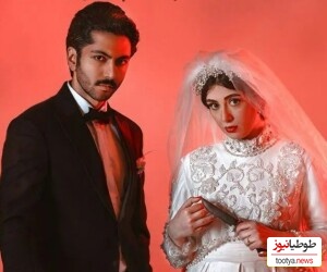 سلفی خلاقانه کیسان دیباج و الیکا ناصری در آینه درِ حیاط قدیمی+عکس/صمیمیت باران و نیما در بیرون از سریال...