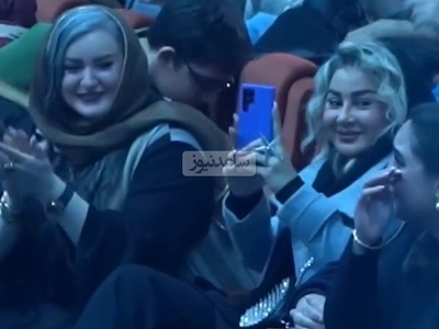 نعیمه نظام دوست در کنسرت سیامک عباسی که شاهد خواستگاری خواننده کشورمان شد 😍