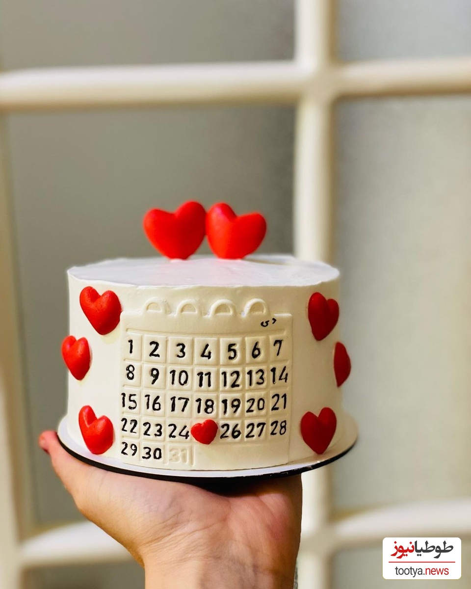کیک ویژه ولنتاین