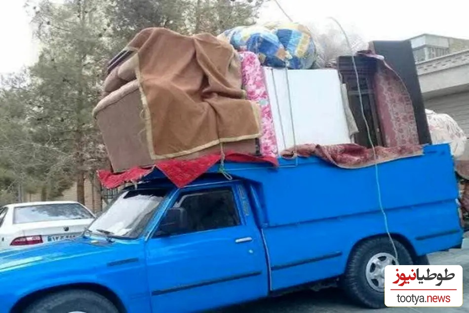 خلاقیت تحسین‌برانگیز و خنده‌دار راننده نیسان بی‌اعصاب ایرانی در نوشته پشت کامیونی شاهکاریه برا خودش/ طوری نوشته جرئت نمیکنی تا شعاع 10 کیلومتری جاده باشی😂