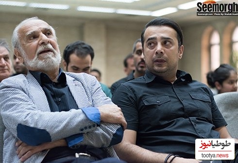 مراسم ختم مادر پژمان جمشیدی