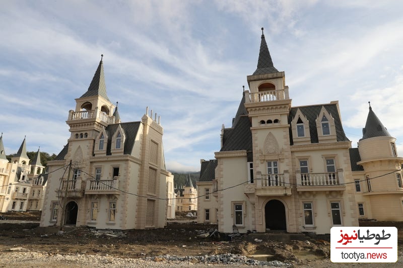 خانه هایی به شکل دیزنی لند