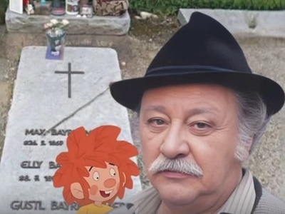 نوستالژی روز؛ تماشای بخش هایی از سریال وروجک و آقای نجار در کنار مزار این شخصیت دوست داشتنی؛ چقدر زود بزرگ شدیم مگه نه؟!😔+ویدیو