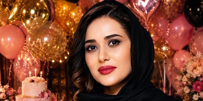 پریناز ایزدیار از ترند جدید کیک تولد در مراسم جشن تولدش عقب نماند؛ تولدی که رنگ‌وبوی لاکچری داشت+عکس