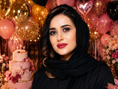 پریناز ایزدیار از ترند جدید کیک تولد در مراسم جشن تولدش عقب نماند؛ تولدی که رنگ‌وبوی لاکچری داشت+عکس