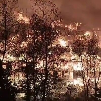 (فیلم) علت آتش سوزی 130 خانه در روستای امامزاده ابراهیم چه بود؟ / تخریب 100 درصدی خانه ها