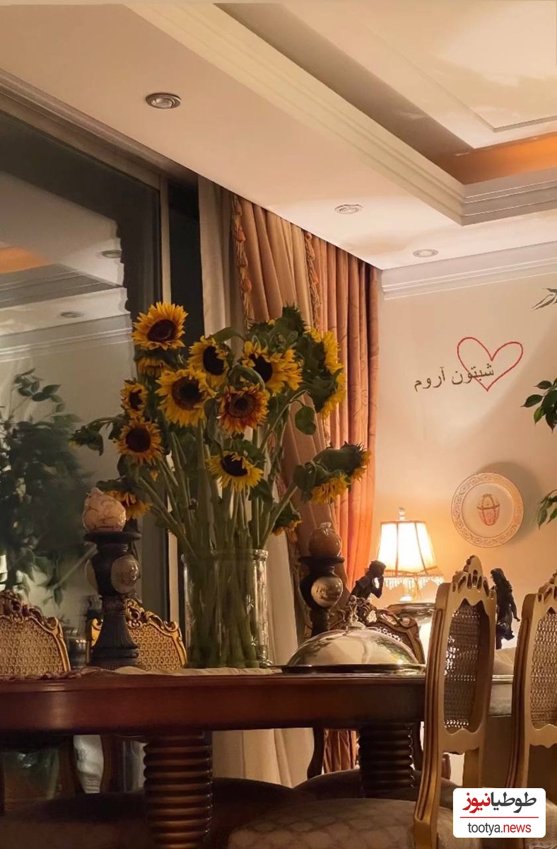 منزل ساره بیات