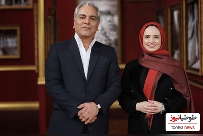 (ویدئو) ماجرای خنده‌دار تصادف مهران مدیری و گلاره عباسی در مراسم ختم پدر شقایق دهقان