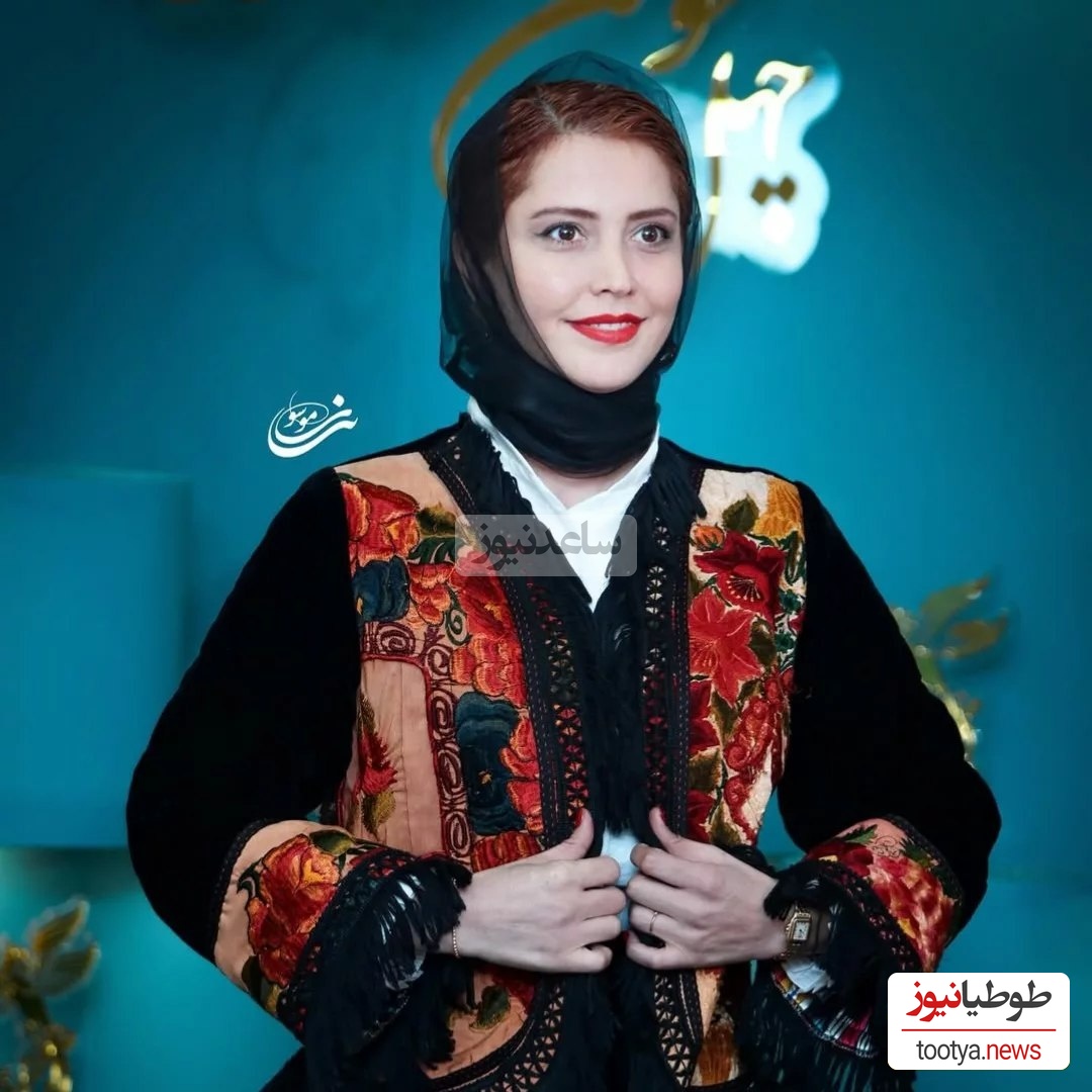تیپ مردونه و کیوت پسر شبنم قربانی! چه سیبیل مردونه و باحالی😍🥰