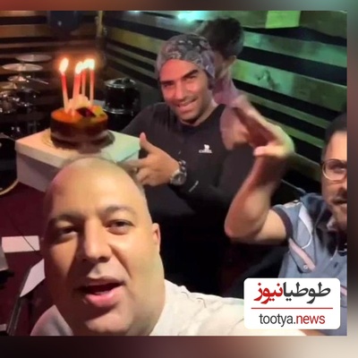 سنگ تمام رضا یزدانی و رحمت سریال «پایتخت»برای بازیگر طنز؛ جشن تولد علی اوجی به سبک راک و گیتار برقی +ویدئو/ دیگه از جون و دل مایه میذارن😍