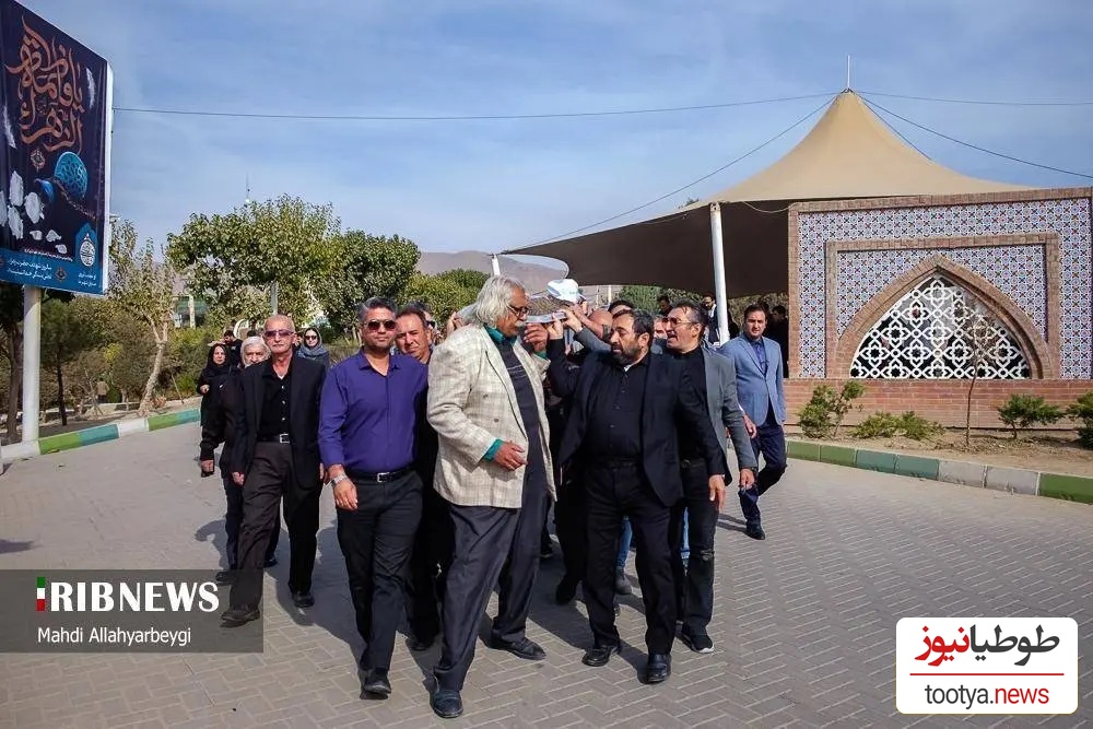 خاکسپاری همایون ارشادی