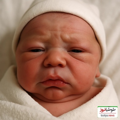 این نوزاد با اولین نگاهش اتاق عمل را منفجر کرد! ویدئویی که میلیون‌ها نفر دیدند😂