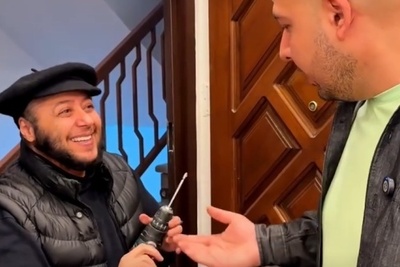 مازیار لرستانی دریل به دست نشان داد هیچ سررشته ای از کارهای فنی ندارد عوضش سطح طنزش بالاست😂+فیلم