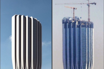 (ویدیو) معماری زیباترین و خیره کننده ترین ساختمان مدرن این روزهای عراق