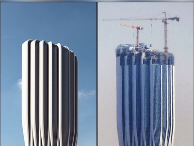 (ویدیو) معماری زیباترین و خیره کننده ترین ساختمان مدرن این روزهای عراق