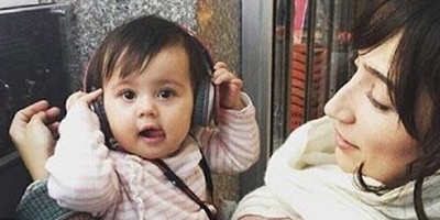 واکنش خنده دار دختر رامبد جوان به شیطنت های پدرش