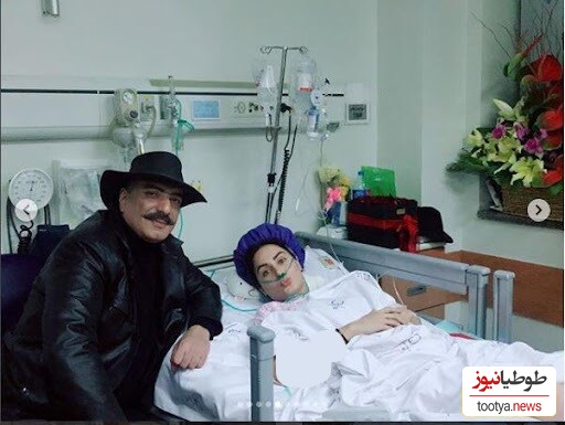 عیادت از الناز شاکردوست