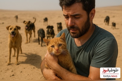 (ویدئو) مستند حیات وحش روز/ اشک‌های احساسی گربه یتیمی که از دست 15 سگ وحشی توسط مرد ترکیه ای نجات یافت