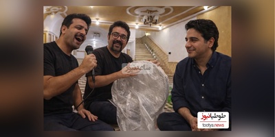 ویدئو/ خلاقیت تحسین برانگیز 2 جوان ایرانی با دف نوازی و آهنگ خوانی حماسه نیست؟پس چیه؟