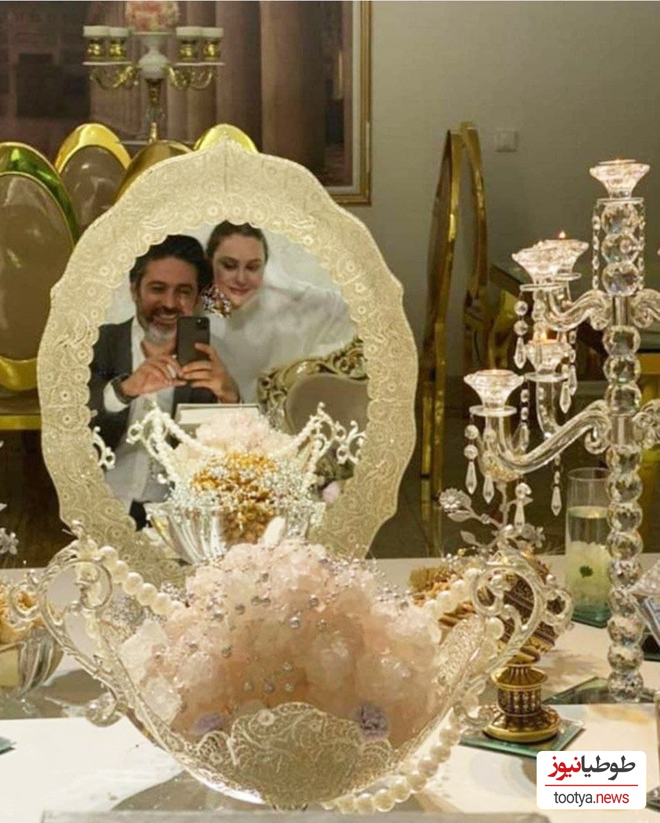 جشن عروسی مجلل آرام جعفری بازیگر سریال زیر آسمان شهر و دکتر افشین وطن خواه