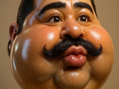 رونمایی از کاریکاتور بادکنکی اغراق آمیز بازیگران ایرانی/ جواد رضویان، هوتن کیبا، بهنام بانی، عباس جمشیدی فر، احسان علیخانی و...