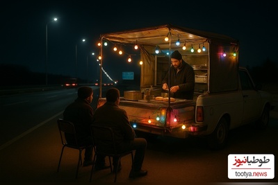 ابتکار رانندهپسند هموطن کاشانی در کنار اتوبان که با دیدنش تمام رانندگان عبوری پاشون رو میزارن رو ترمز+ویدیو/ خدایی از این دیگه نمیشه گذشت😋😍