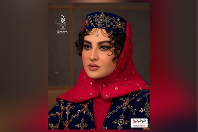 خلاقیت تحسین‌برانگیز هنرمند ایرانی در نقاشی پرتره مریم مومن ، تازه عروس سینمای ایران حماسه آفرید/ لامصب با خود اصلیش مو نمیزنه