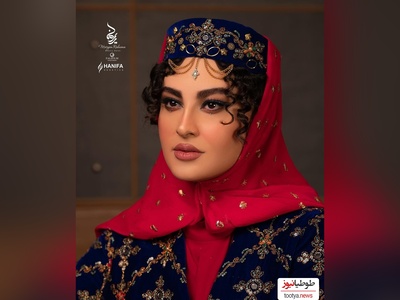خلاقیت تحسین‌برانگیز هنرمند ایرانی در نقاشی پرتره مریم مومن ، تازه عروس سینمای ایران حماسه آفرید/ لامصب با خود اصلیش مو نمیزنه