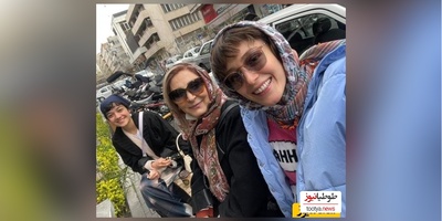 ویدئو/ فرشته حسینی، همسر هنرمند نوید محمدزاده: مادرم انقدر زیبا بود که تو دوران جنگ پدربزرگم می ترسید بدزدنش، فرار میکنن پاکستان و بعد ایران