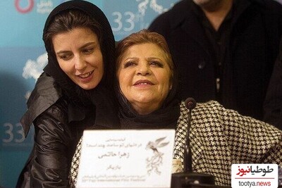 (عکس) لیلا حاتمی عزادار شد/ مادر لیلا حاتمی،"زری خوشکام حاتمی"  درگذشت +بیوگرافی زهرا حاتمی
