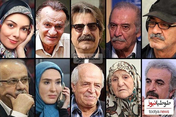 ویدئویی سوزناک از بازیگران معروف و خاطره انگیز سینمای ایران که از این دنیا رفتند/ از چنگیز جلیلوند تا علی طباطبایی و... /روحشان شاد