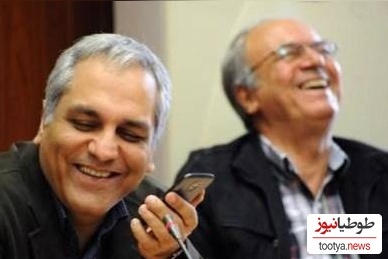 (ویدیو) شوخی مهران مدیری با پیراهن غلامرضا نیکخواه/ میگه من ازین پارچه پیژامه دارم/ آقای نیکخواه خیلی باجنبه و خوبه