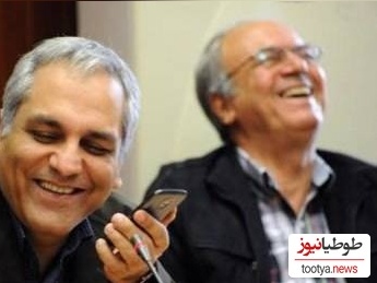 (ویدیو) شوخی مهران مدیری با پیراهن غلامرضا نیکخواه/ میگه من ازین پارچه پیژامه دارم/ آقای نیکخواه خیلی باجنبه و خوبه