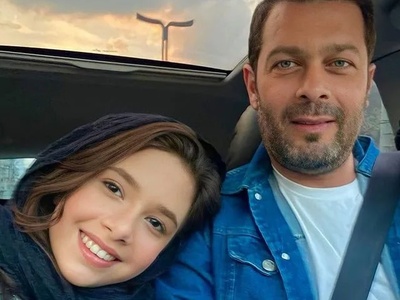 عاشقانه‌ی پدرانه‌ی پژمان بازغی برای دخترش، نفس، به همراه زیباترین عکس دونفره‌ای که با هم دارند