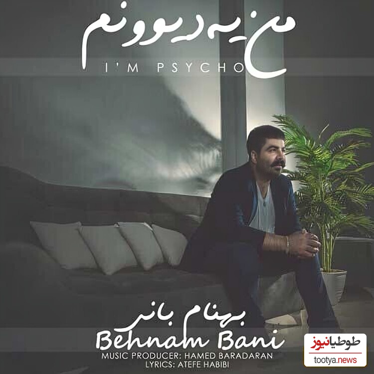 دانلود آهنگ «من یه دیوونم» از بهنام بانی/ من یه دیوونم که وقتی میری آشوبه...
