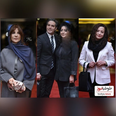 اکران روز:  تیپ و استایل شیک بازیگران ایرانی در اختتامیه جشنواره فیلم شهر:مهراوه شریفی‌نیا، رضا عطاران،حمید جبلی، صحرا اسدالهی ،امیرعلی نبویان، مرضیه برومند، سارا بهرامی، هلیا امامی