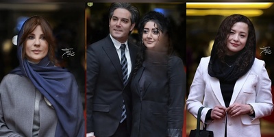 اکران روز:  تیپ و استایل شیک بازیگران ایرانی در اختتامیه جشنواره فیلم شهر:مهراوه شریفی‌نیا، رضا عطاران،حمید جبلی، صحرا اسدالهی ،امیرعلی نبویان، مرضیه برومند، سارا بهرامی، هلیا امامی