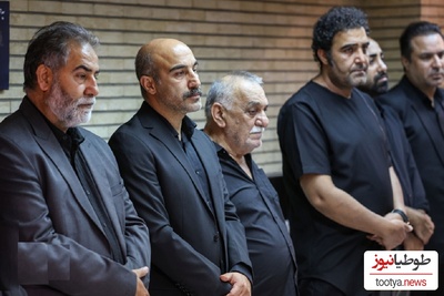 بازیگرانی که به احترام محسن تنابنده در مراسم ختم پدرش شرکت کردند؛ بهرام افشاری، احمد مهرانفر، علیرضا خمسه، همسر اول بهاره رهنما و...+عکس